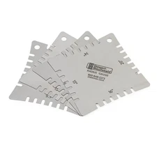 StewMac Radius Gauges, Notched, set of 4