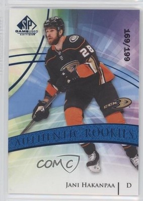 2020 SP Game Used Authentic Rookies Blue Burst /199 Jani Hakanpaa Rookie RC 0hx5