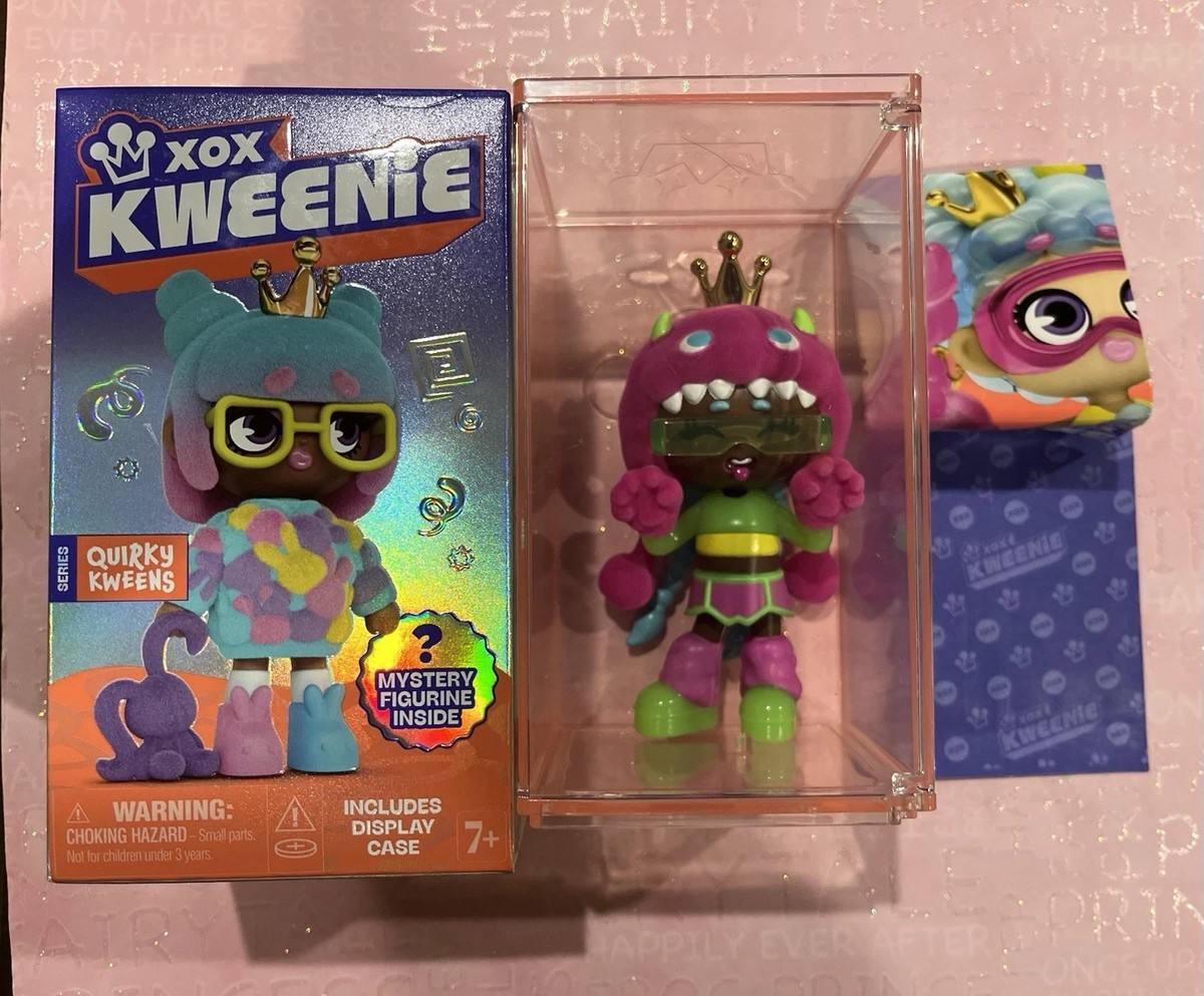 XOX Kweenie Quirky Kweens Complete: Doll-Case-Card New Open Box
