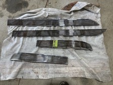 1937 Chrysler Imperial Chrome Hood Trim Full Set Coupe Sedan Original