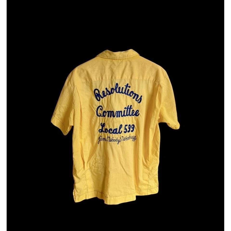 vintage hilton bowling shirt products for sale | eBay