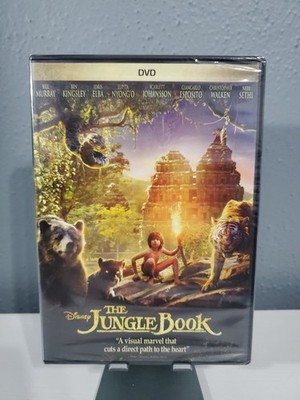 The Jungle Book (DVD, 2016, Widescreen) Neel Sethi Bill Murray Brand New Sealed