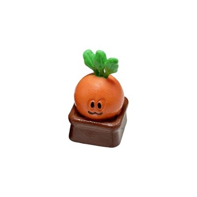 Realistic Carrot Shaped Keycaps for Gaming Mechanical Keyboards Knob Keycap