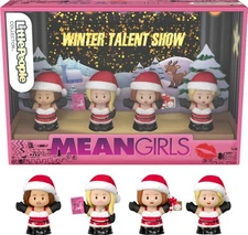 Mean Girls Movie Special Edition Holiday Set for Adults & Fans, 4 Figures in ...