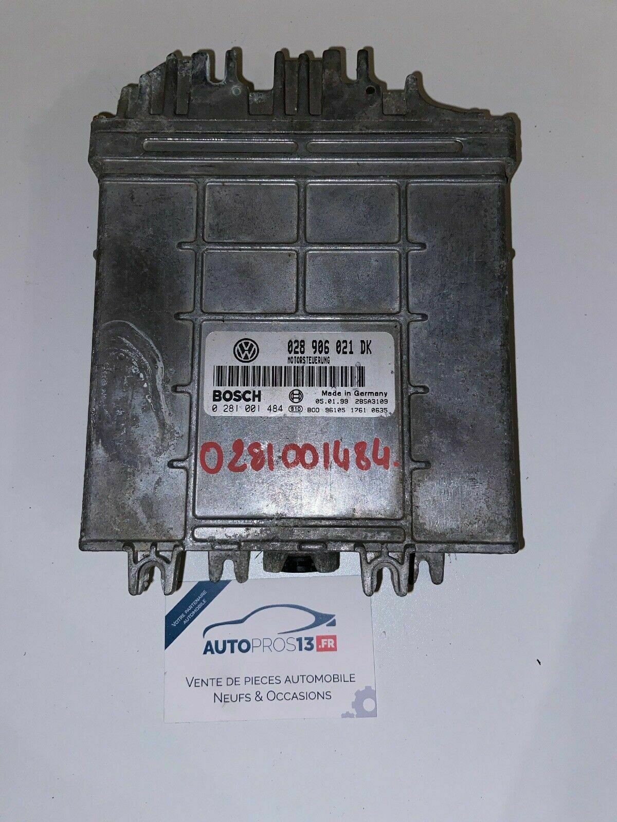 Calculateur ECU 028906021DK pour Seat Ibiza Cordoba et VW Golf Polo 1.9 TDI AHU