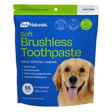 Soft Brushless Toothpaste for Large Breeds, 18 oz Bag, Soft-Baked Dog Dental ...