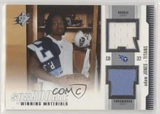 2005 SPx Rookie Winning Materials Adam Jones #RWM-AJ RC 0f1b