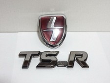 Subaru Legacy BE BH BD BG ts-R Kühlergrill Emblem Badge Rot Logo JDM Original