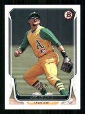 2014 Bowman #92 Jed Lowrie Oakland Athletics 63322