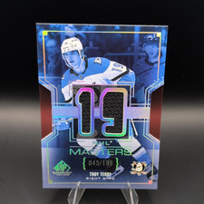 Upper Deck SP Game Used Memorabilia Troy Terry NM-1 /199 2025-26 Anaheim Ducks
