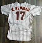 Sandy Alomar Jr Game Used Worn Cleveland Indians San Diego Padres Jersey MLB