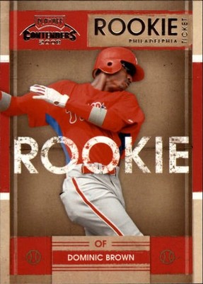 2008 Playoff Contenders #21 Dominic Brown - BB