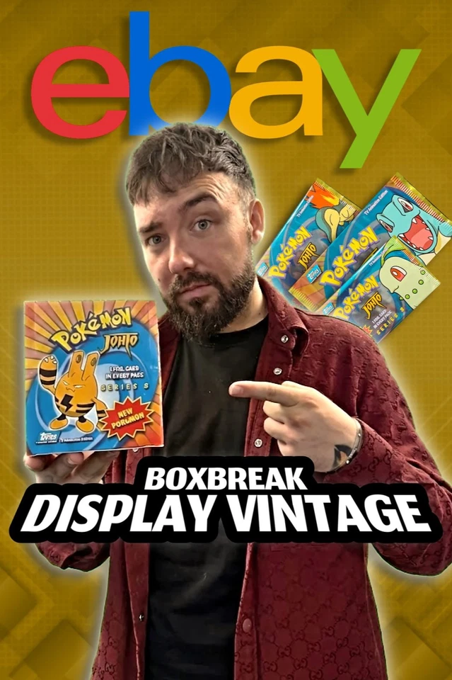 RARISSIME BOXBREAK DISPLAY TOPPS POKEMON FRANCAISE