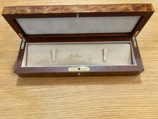 Breguet Watch Box Cassa Portaoggetti Legno Grana Rettangolare Laccato Senza Scatola Esterna
