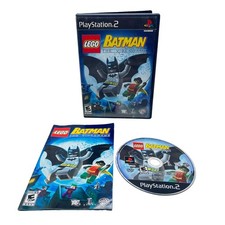LEGO Batman: The Videogame (Sony PlayStation 2, 2008) CIB Tested & Working