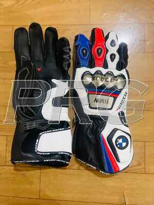  BMW Motorrad Leather Racing Gloves   Motorcycle Guantes & Gants for K1300S 