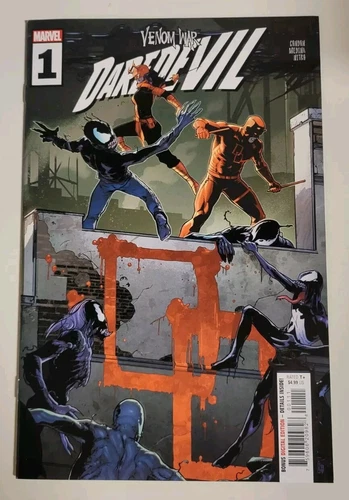 🔑VENOM WAR: DAREDEVIL #1 [VW] 11/2024 VF+ MAIN COVER MARVEL COMICS