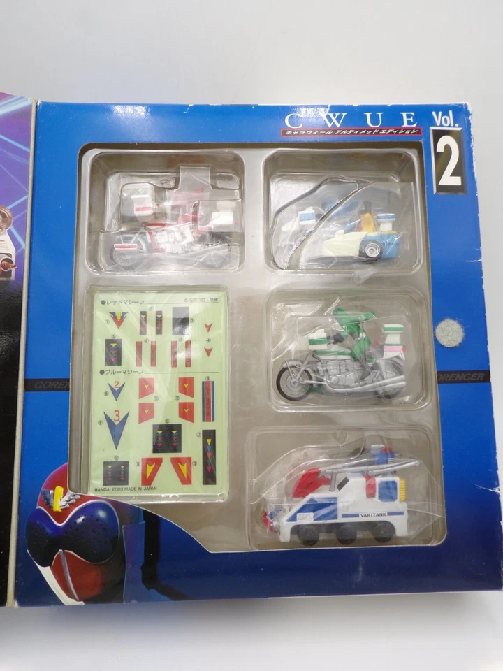 '03 万代日本 DX Sentai Goranger CWUE Chara 车轮终极版 MISB MMPR — 第 4/4 张图片