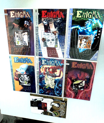 ''ENIGMA'' VERTIGO COMICS #1 - #8, missing #7! (1991, VERY FINE / NEAR MINT)