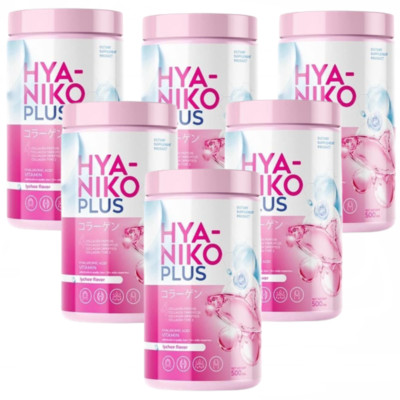 6X COLLAGEN HYALURONIC VITAMIN ANTI AGING REDUCE WRINKLES BRIGHTEN HYA NIKO PLUS