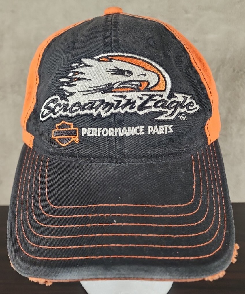 harley-davidson ファイヤーパターン キャップ Harley Davidson Motocycles Screamin Eagle Flame Hat Black