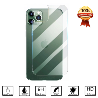 Tempered Glass Back Rear Screen Protector For Apple iPhone 12 13 Pro Max Mini