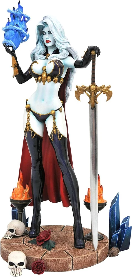 Figura PVC DIAMOND SELECT TOYS Femme Fatales: Lady Death IV 9" Foto 2 de 4