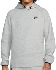 Nike Tech Fleece Pullover Hoodie FB8016-063 Grey Heather Men's Large L