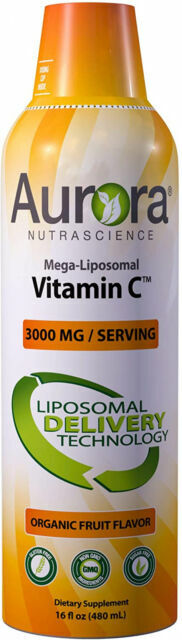 Aurora Nutrascience Liposomal Vitamin C 3000mg - 16oz for sale online | eBay