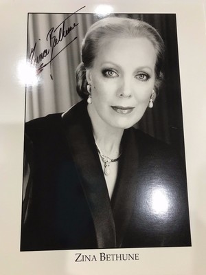Zina Bethune Actress Dancer Choreographer Autographed 8 X 10 Photo Ebay Zina Bethune Actress Dancer Choreographer Autographed 8 X 10 Photo Ebay