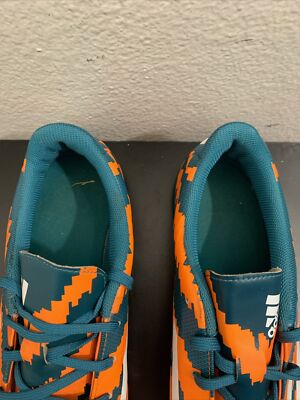 ADIDAS MESSI F10.3 Indoor Orange Teal Mens Sz 13 | eBay display picture 1