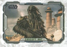 2022 Star Wars Book of Boba Fett Concept Art #CA5 Krrsantan