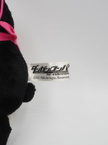 Super Danganronpa B2704 Monokuma Comida Furyu Correa Mascota 4.5" Juguete de Peluche Japón - Imagen 7 de 8