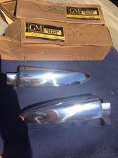 1959 Oldsmobile 88 Nos Rear Fender Quarter Panel Blister Molding Trim Pair