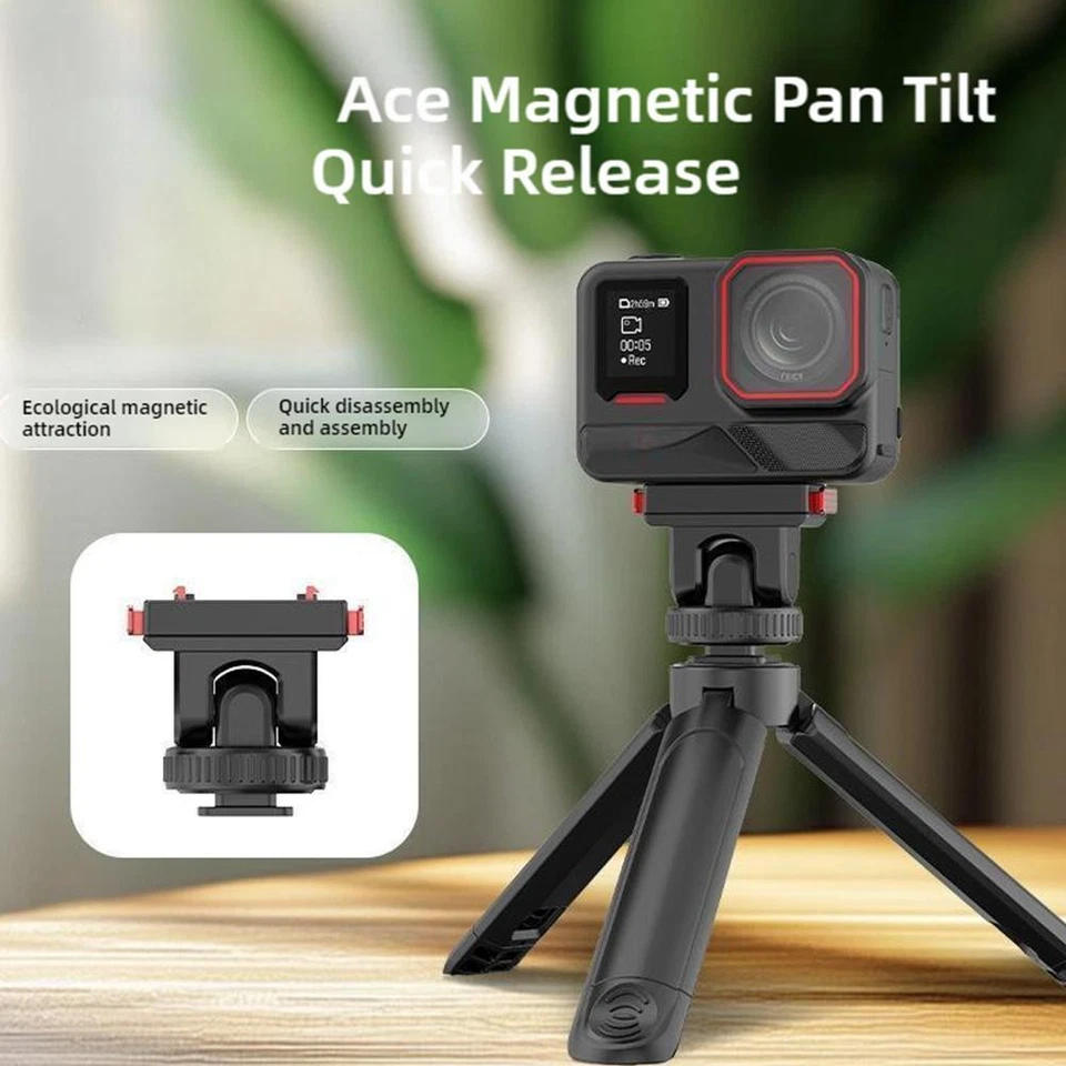 Magnetic Quick Release Base for Insta 360 Ace/Pro/Pro2 Standard Mount A2I1 B7W3 - Image 3 of 4