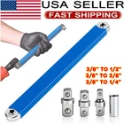 Impact Ready Offset Extension Wrench 1/2" 1/4" 3/8" Tight Spaces Extension Tool