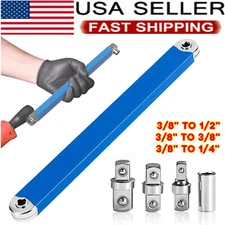 Impact Ready Offset Extension Wrench 1/2" 1/4" 3/8" Tight Spaces Extension Tool