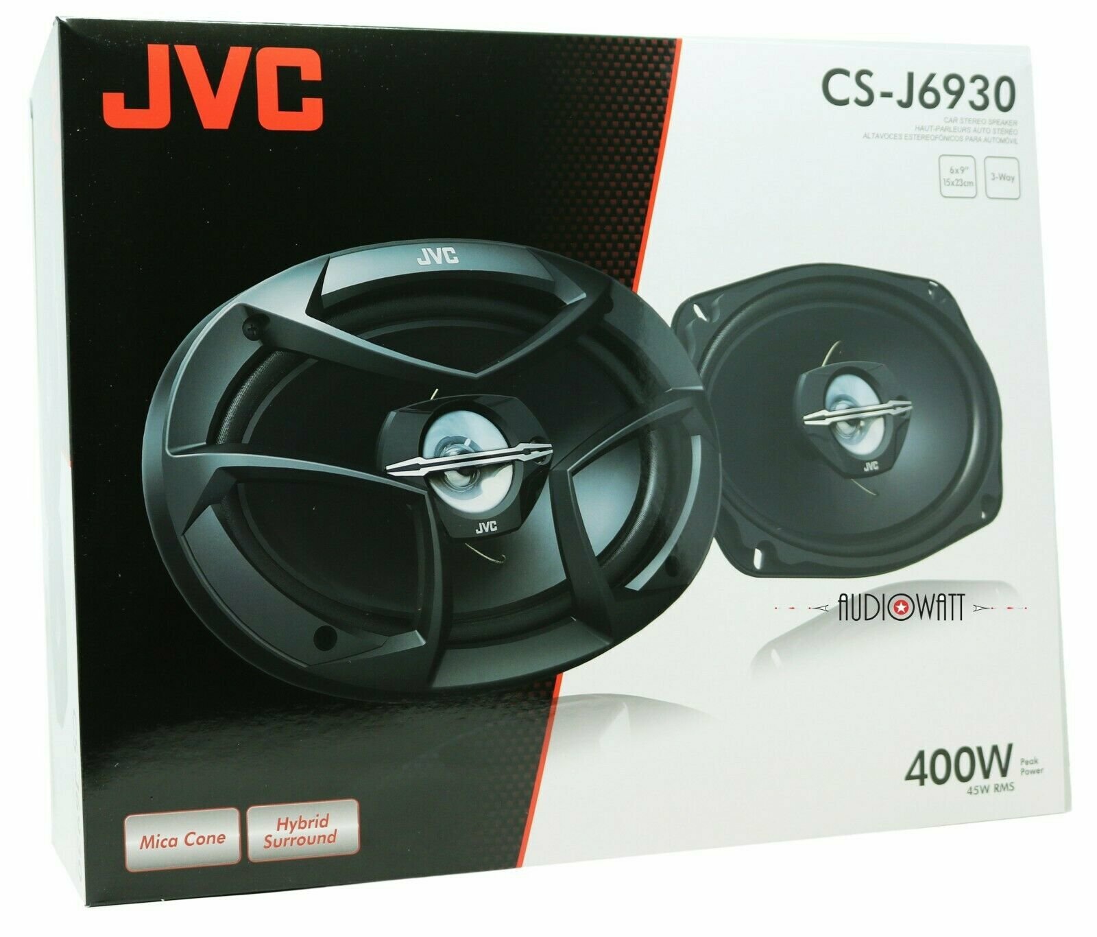 4x NEW JVC Car Audio speaker CSJ6930 6x 9" 3WAY CAR AUDIO SPEAKERS