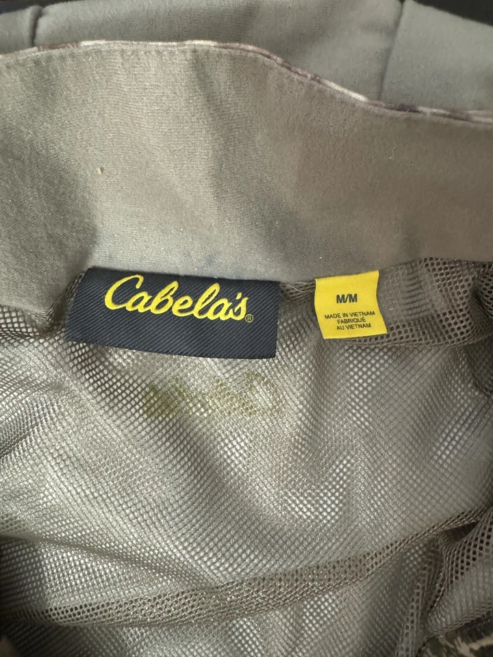 Chaqueta Camuflada Cabelas Zonz Woodland Juvenil Mediana Caza Exterior Con Capucha Cremallera Completa Foto 2 de 4