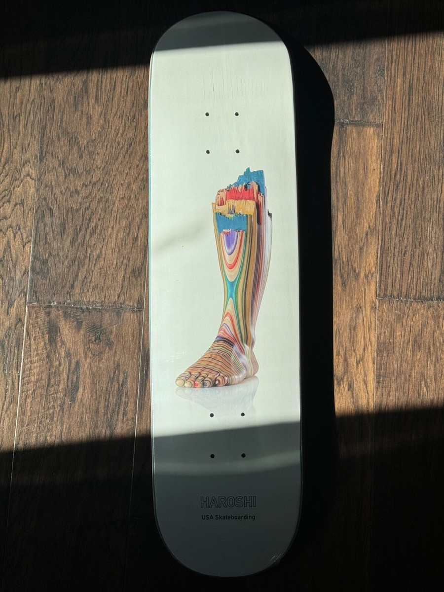 スケートボード Haroshi USA Skateboarding Injury Deck Haroshi USA Skateboarding Injury Deck Set, 2 Pieces, Used | eBay