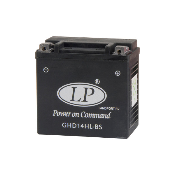 Batterie Gel premium YTX14L-BS 12V 14Ah pour Harley-Davidson 883 Sportster
