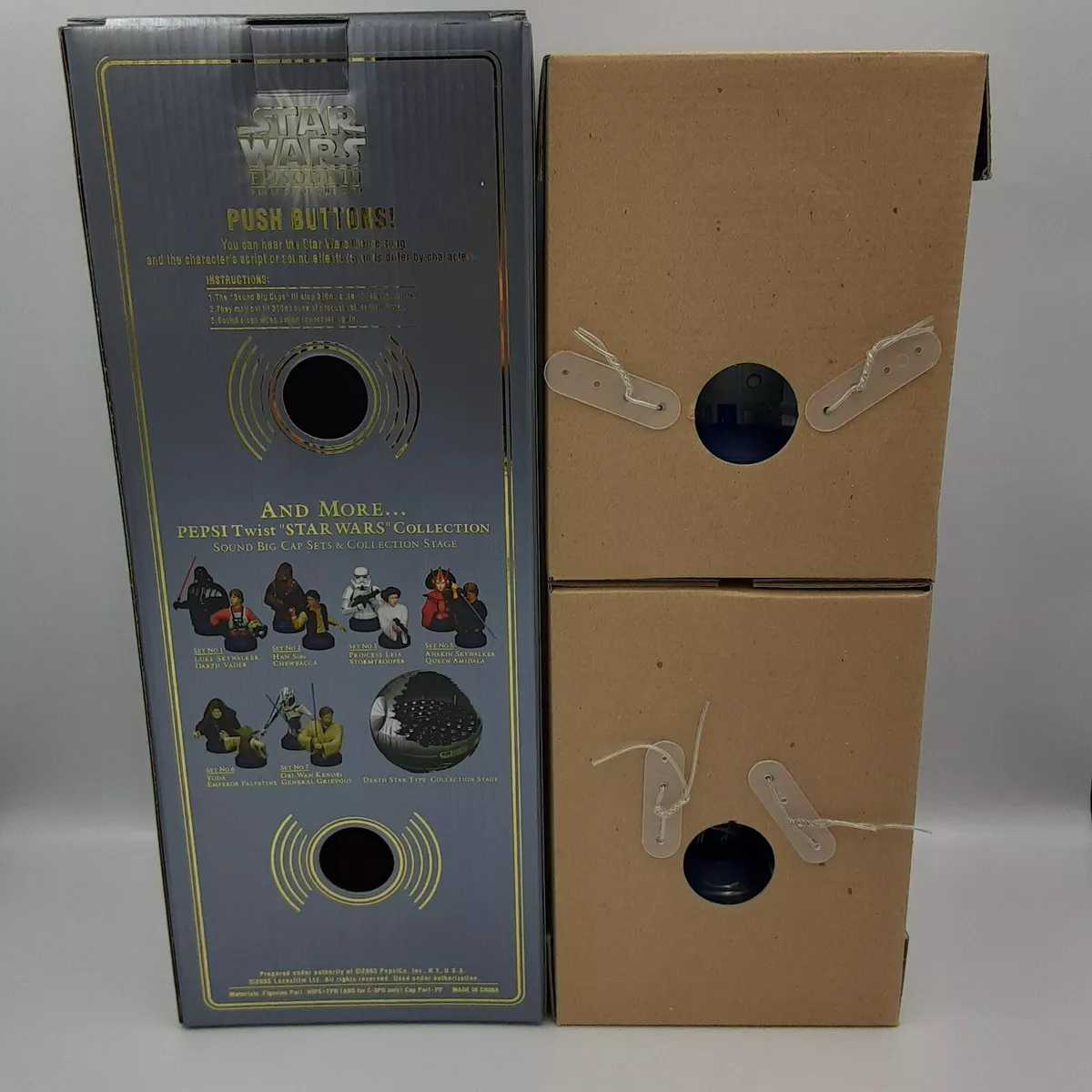 PEPSI TWIST Star Wars III Novelty Sound Big Cap Set No.4 R2-D2