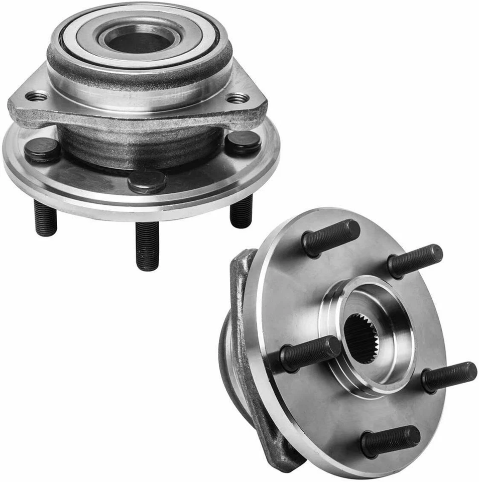 2x Buje de cojinete de rueda delantero MOOG para Jeep Wrangler 1999-2001 Cherokee 1999-2006 Foto 4 de 4