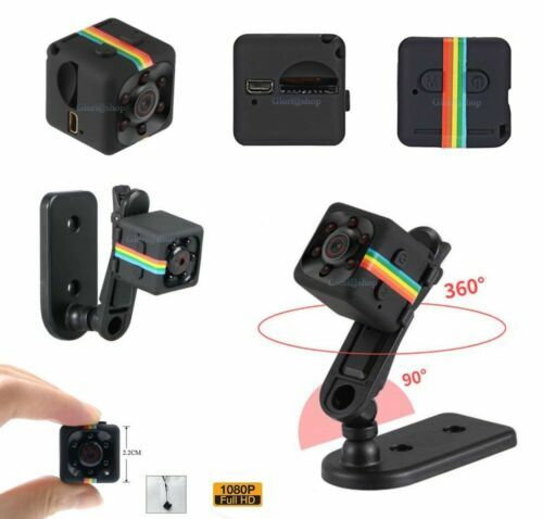 Telecamera SQ11 Mini DV Video Camera FULL HD 1080P Microcamera LED Infrarossi