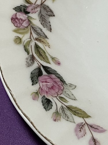 Regency Rose Saucer 5.75” Plate CREATIVE Fine China Japan-1960'S VINTAGE FLORAL - Picture 3 of 6