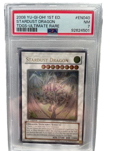PSA 10 Gem Mint - Stardust Dragon TDGS-EN040 Ghost Rare YuGiOh