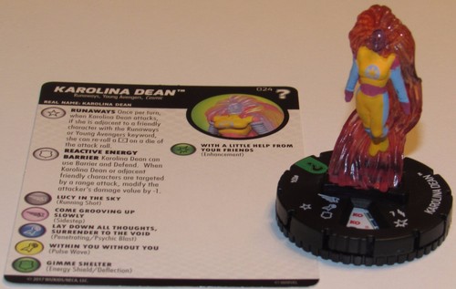 KAROLINA DEAN 024 15th Anniversary What If? Marvel HeroClix - 第 1/1 張圖片