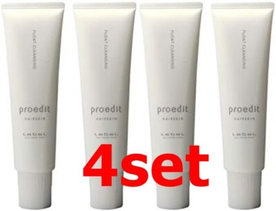 LEBEL iau Pro Edit Hair Skin Float Cleansing 250mL set of 4