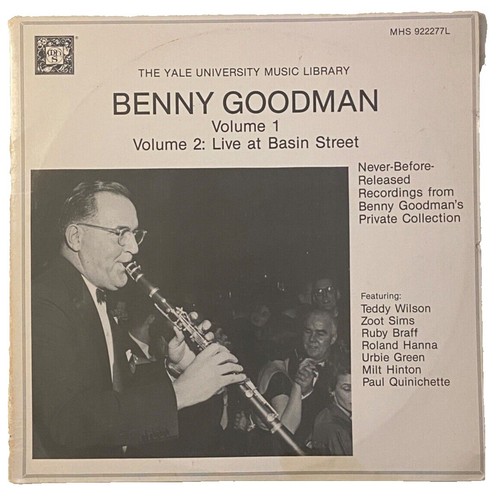 On Stage With Benny Goodman & His Sextet Recorded 