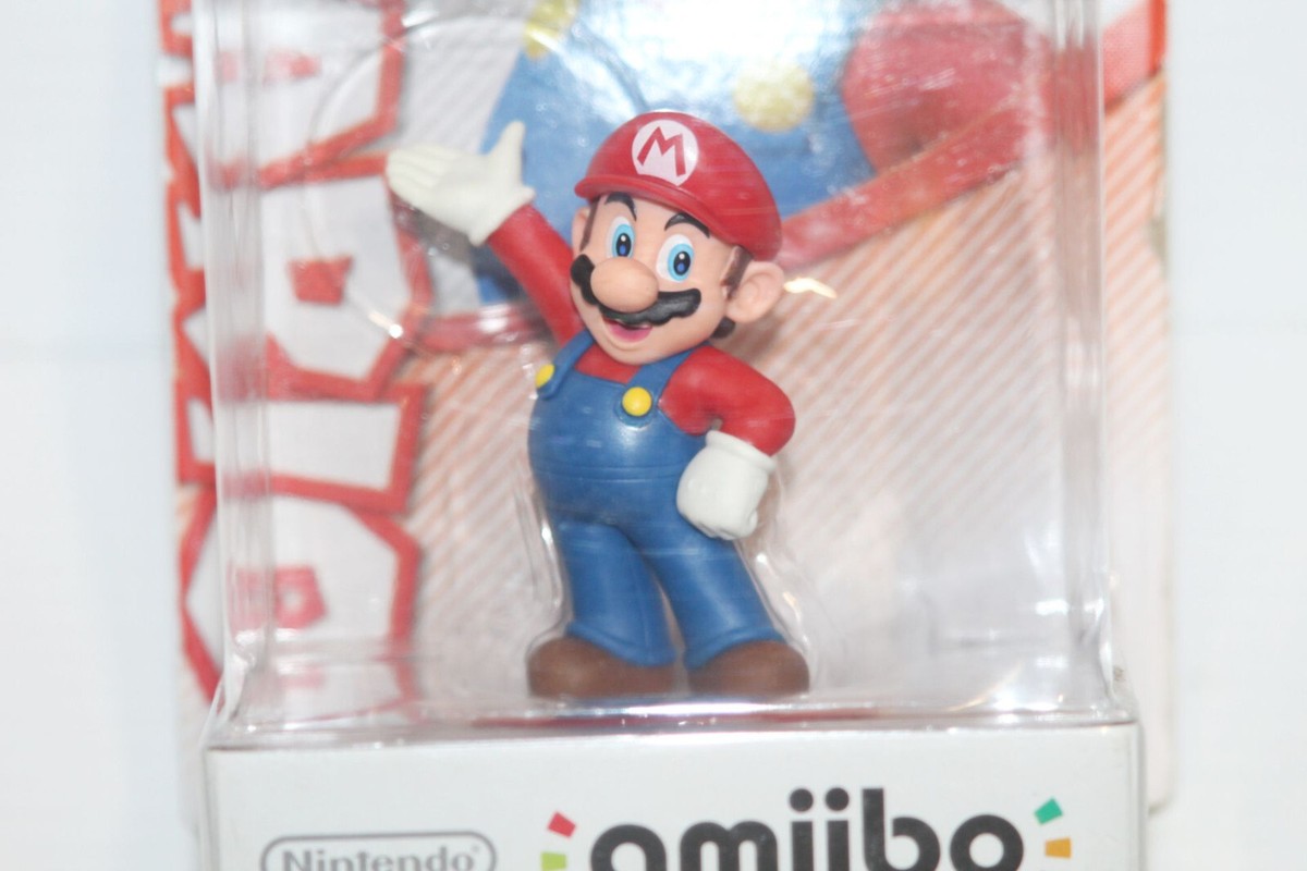 NIP -Mario Amiibo Nintendo Super Mario Bros Series US Version Red